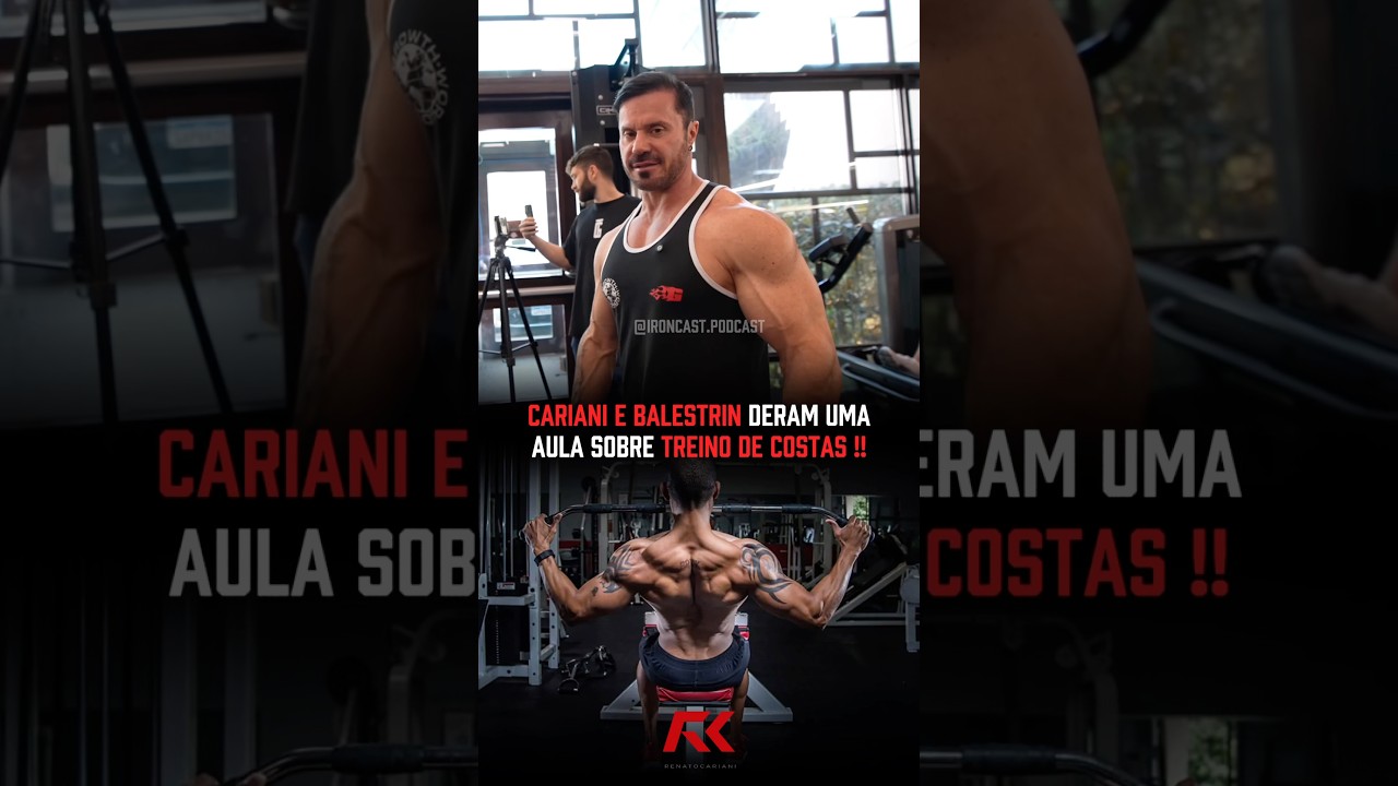 CARIANI E BALESTRIN PASSAM DICAS SOBRE TREINO DE COSTAS! 