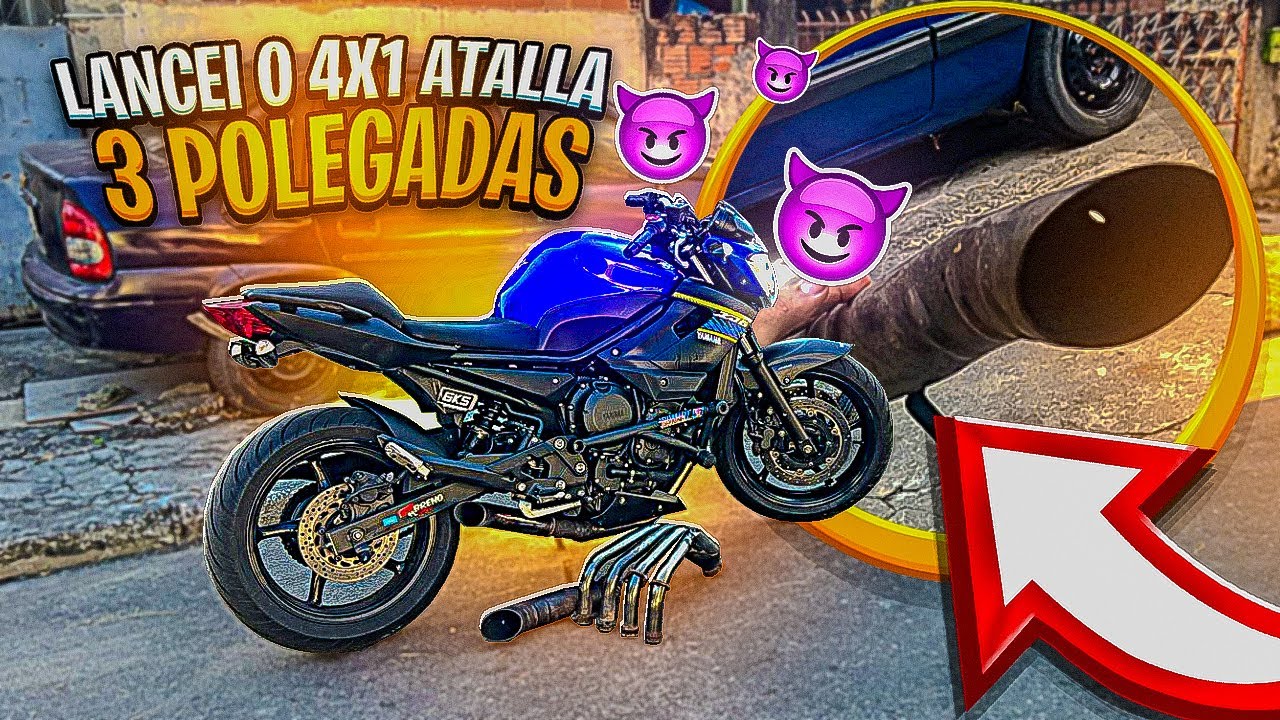 XJ6 COM CANO ATALLA 3 POLEGADAS *aumente o som* [4K] - YouTube