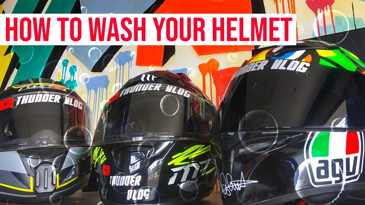 How To Wash & Maintain Your Helmet I agv I LS2 I MT I Mirza Anik