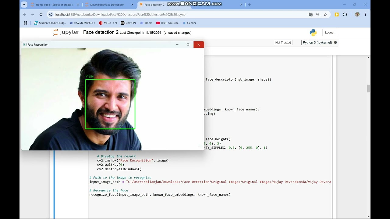 Face Detection & Recognition: Implementation, Accuracy, and Model Analysis