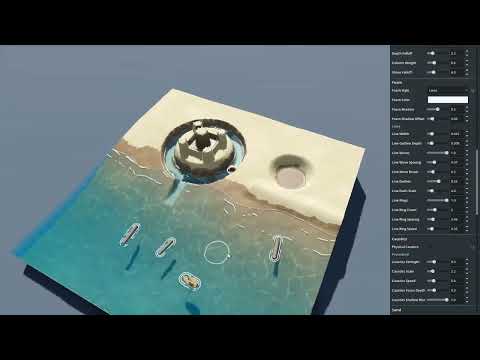 Interactive Shallow Water Sandbox in Godot (GPU Compute Shaders)