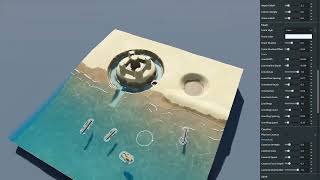 Interactive Shallow Water Sandbox in Godot (GPU Compute Shaders)