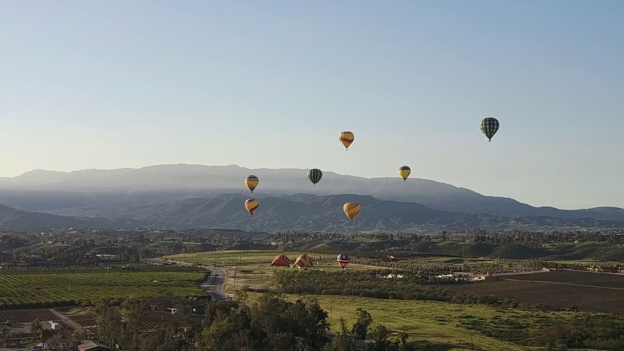 Hot Air Balloon Spotting with Mavic Pro
