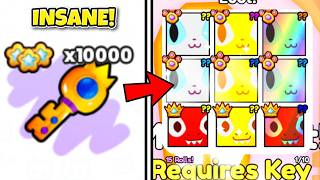 I Opened 10,000 GARGANTUAN MVP Chests & Got.. (Pet Simulator 99) screenshot 3