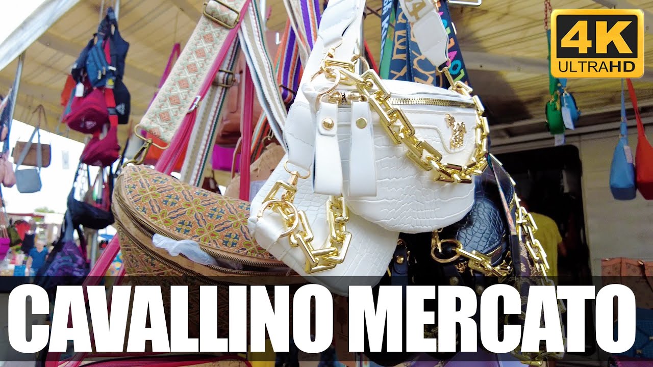 CAVALLINO MARKET (Mercato) | 4K Virtual Walking Tour | ASMR