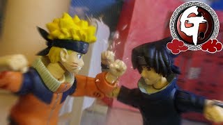Naruto vs Sasuke at Hospital Stop Motion うずまきナルト VS うちはサスケ 火影忍者-鳴人VS佐助: 天台決鬥