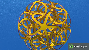Onshape: Modeling the Interlinked Star with Advanced Surface Tools