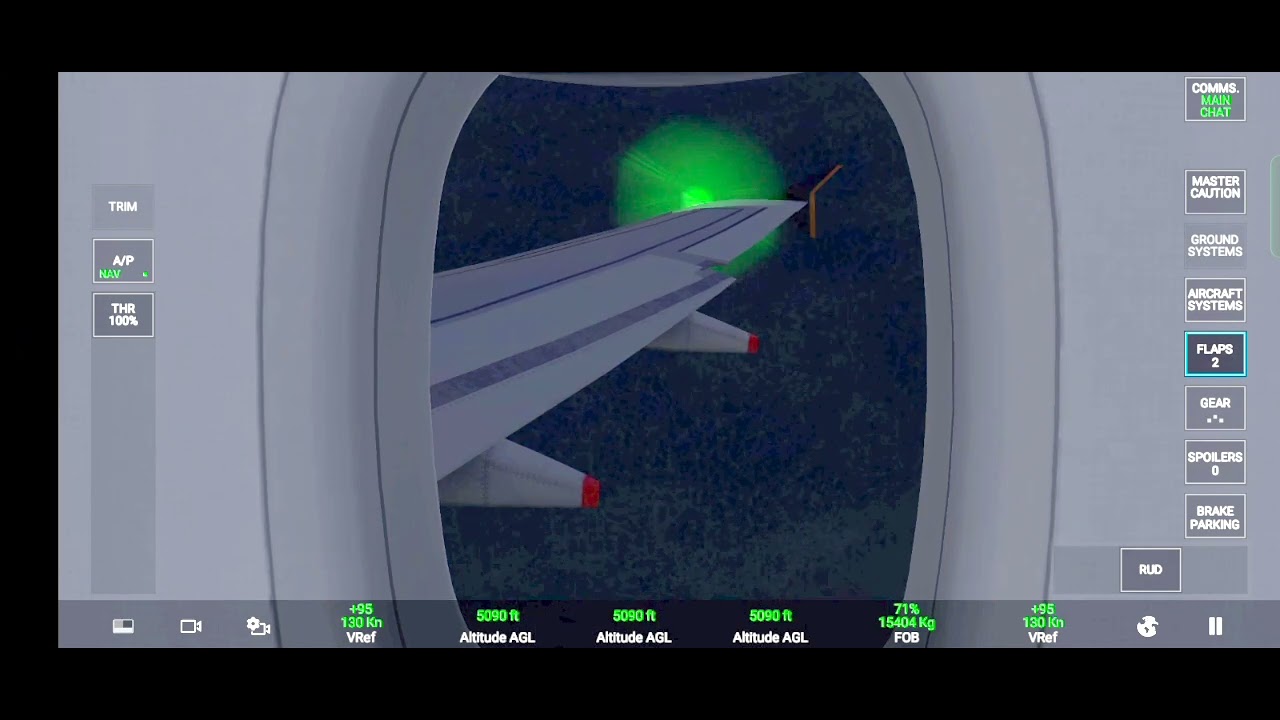 Night takeoff Brand New a320 of Singapore airline SQ 995 from KNO to SIN Wing view 