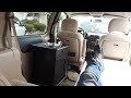 Simple minivan conversion with running water bed sink toilet  2007 chevy uplander