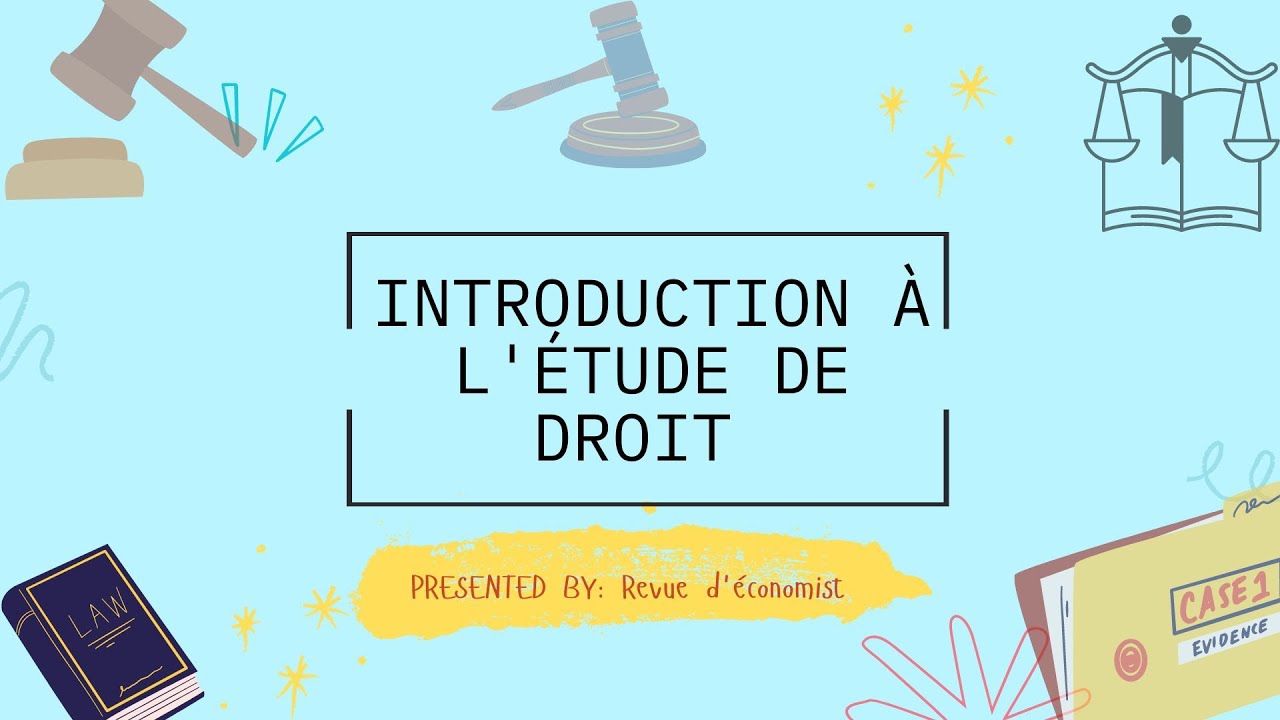 # episode 2 La règle de droit شرح مبسط BAC ECO , FSJES , OFPPT , BTS