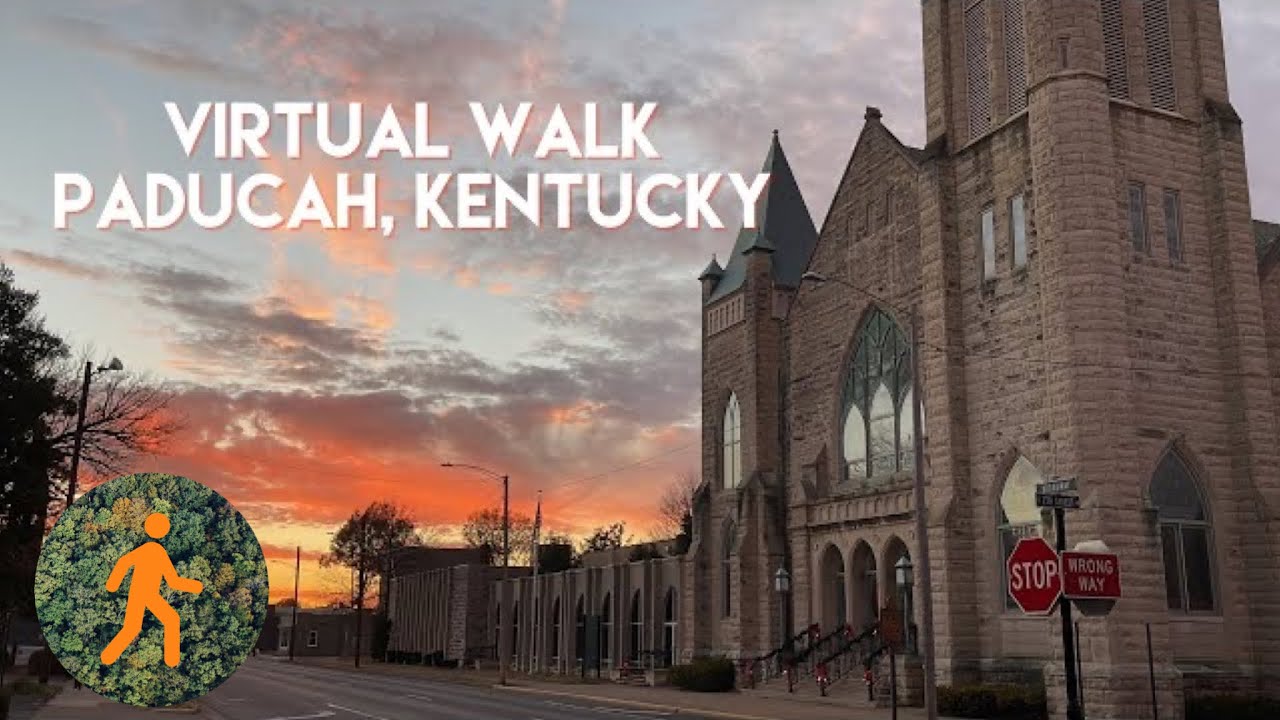Sunset Walk in Paducah Kentucky - Historic River Town - YouTube