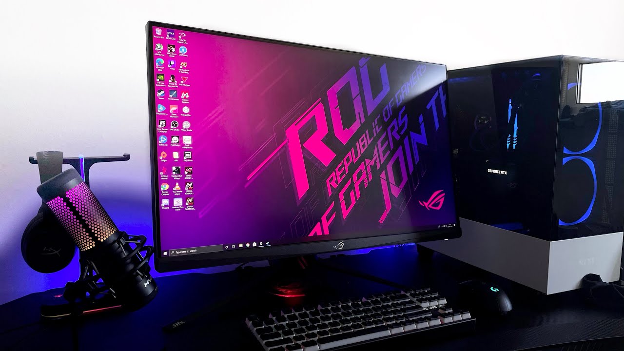 ROG Strix XG279Q 27 inch - Review - YouTube