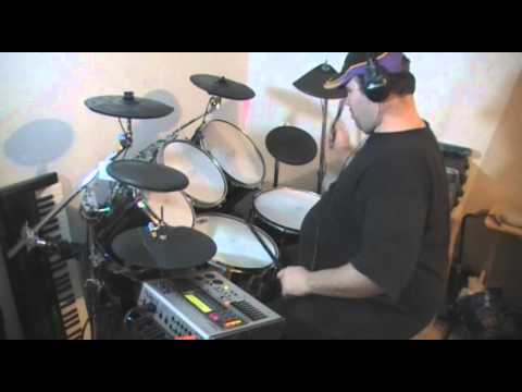 G-Rad: Kenny Rogers - The Gambler drum cover with drumless track on Roland TD-20