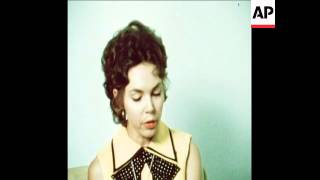 SYND 20-8-73 JULIE NIXON - EISENHOWER ON WATERGATE