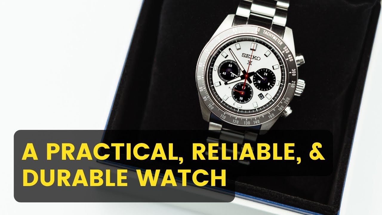 Seiko Speedtimer "Go Large" Solar — one of the hottest chronographs on the market right now