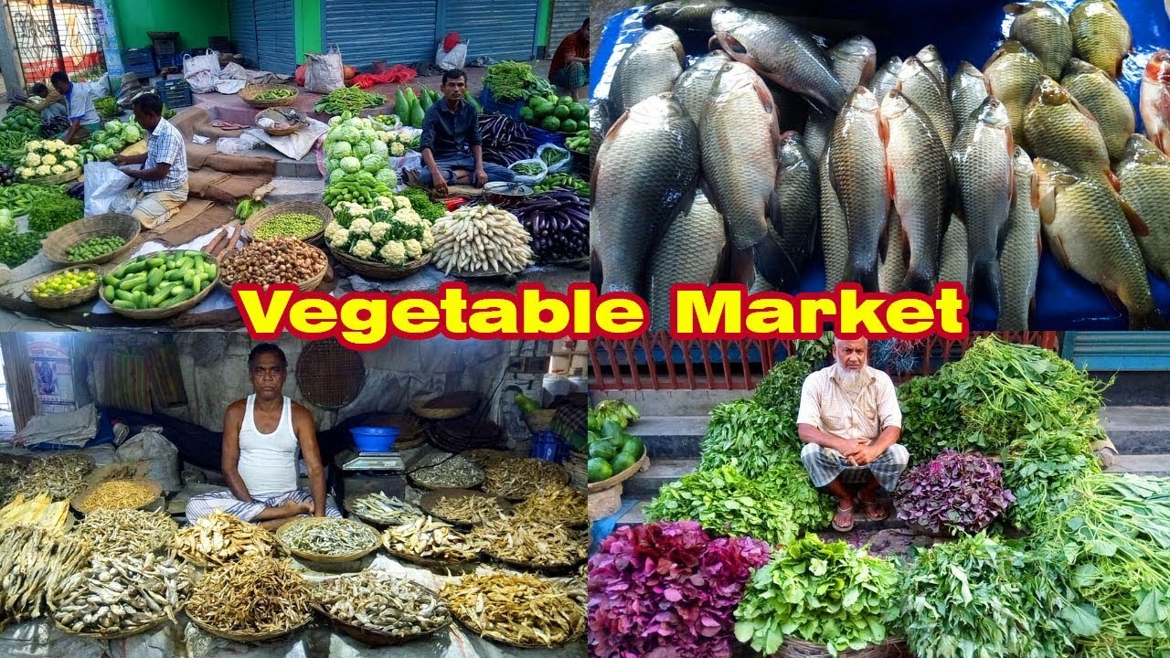 Vegetable Market in Bangladesh Fresh Vegetable Market The Food