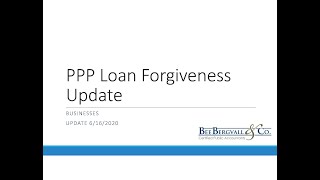 PPP-Flexibility Act