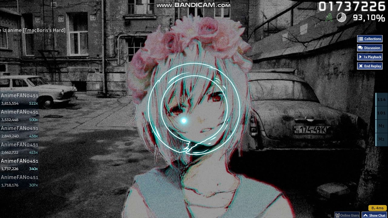 OSU! #8 Egor Nats-Ya Zhenyus' na devochke iz anime(Hard)