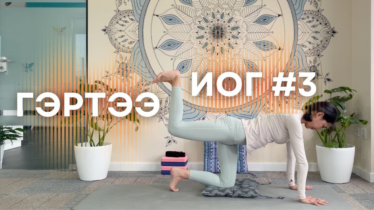 🍃 Гэртээ иог - 3 |  Хөлийн арыг суллах сунгах иог 🍃