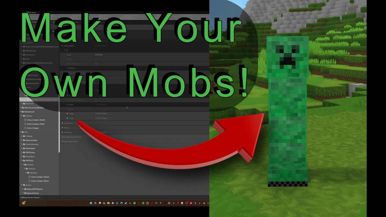How to add your own Mob/NPC to Hytale!