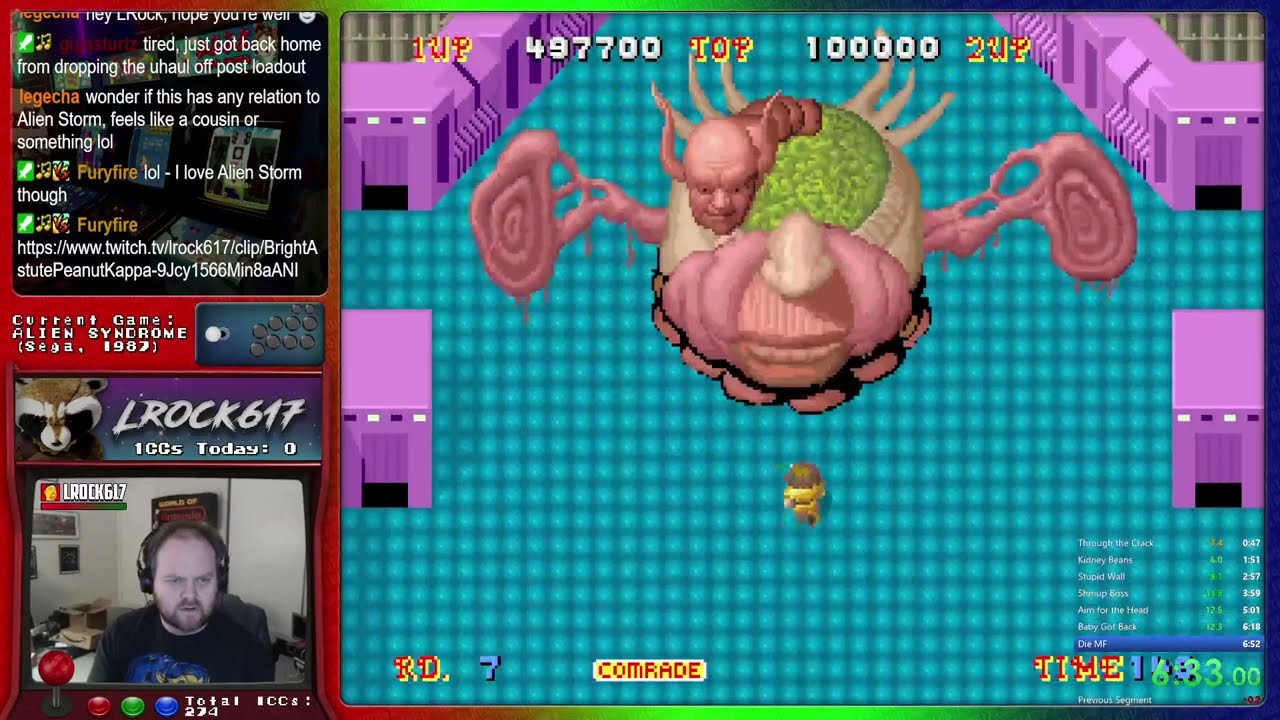 Alien Syndrome (arcade) - 1CC Speedrun - 