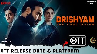 Drishyam 3 The Conclusion OTT Release Date & Platform | Drishyam 3 Movie OTT Release Update 2026
