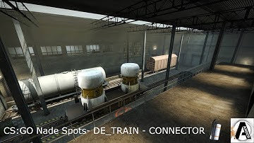 CS:GO Smoke Spots - de_train - A Connector Smoke