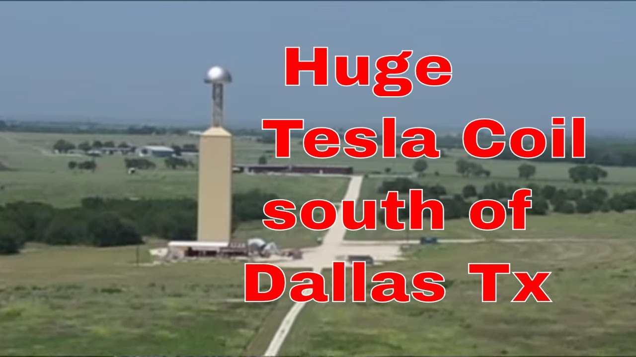 540 Tesla coil in north Texas YouTube