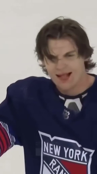 Rempe the hard hitter 😳 #hockey #nhl #rempe #hockeyfights #icehockey