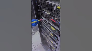Server room cleanup. Have you cleaned the server before? #network #serverroom #datacenter