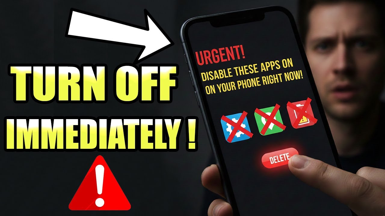 НЕМЕДЛЕННО ОТКЛЮЧИТЕ ИХ ❌ ЭТИ ТРИ ОПАСНЫХ ПРИЛОЖЕНИЯ СКРЫВАЮТСЯ НА ВАШЕМ ТЕЛЕФОНЕ!
