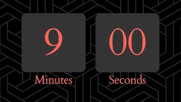 9 Minute Timer