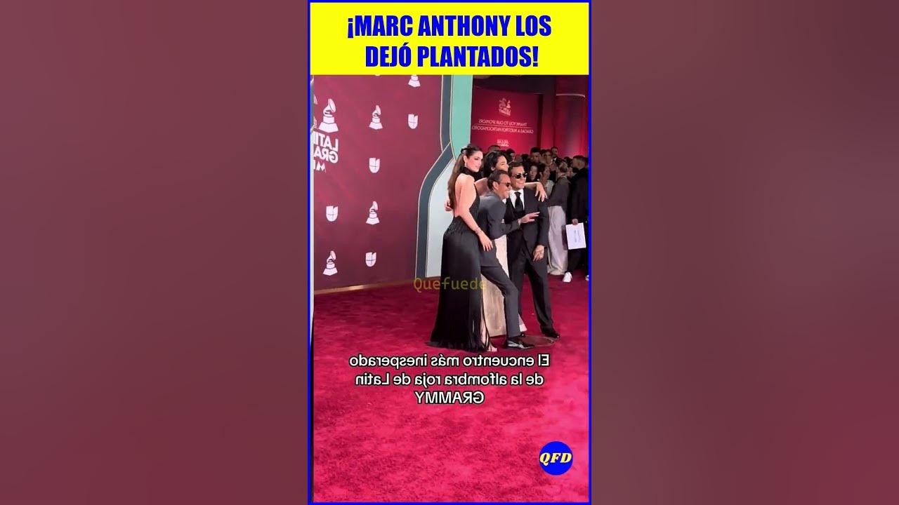 😱 ¡MARC ANTHONY IGNORA A NODAL Y ÁNGELA AGUILAR!