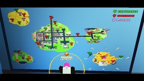 All Super Power Fighting Simulator Training Locations