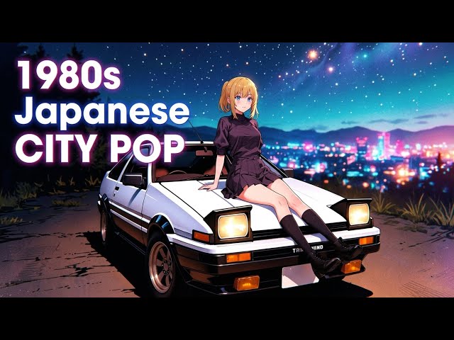 80s Japanese City Pop】Glowing Neon Farewell | Nostalgic Tokyo