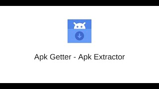 Apk Getter - Apk Extractor screenshot 1
