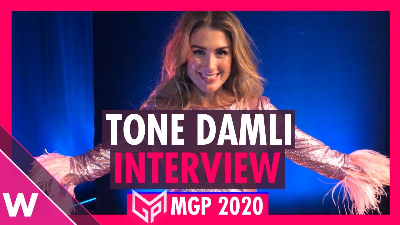 Tone "Hurts Melodi Grand Prix 2020 (INTERVIEW) - YouTube