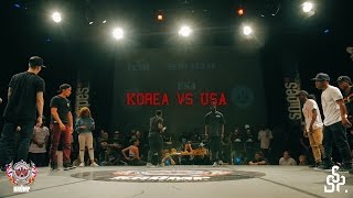 USA vs Korea | Team Battle | EBS WORLD KRUMP CHAMPIONSHIP 2016