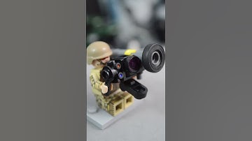 Custom LEGO Javelin Missile Launcher For Modern Military Minifigures! #shorts #lego #legomilitary
