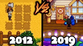 Evolution of Stardew Valley - From 2012 to 2019