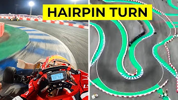 How to take a HAIRPIN turn in Karting (tips for beginners)