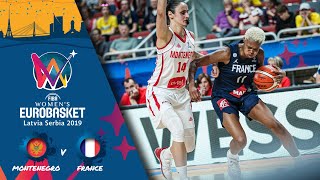 Montenegro v France - Full Game - FIBA Women's EuroBasket