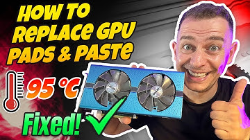 How to Replace GPU Thermal Pads and Paste - Optimize GPU Cooling 2023