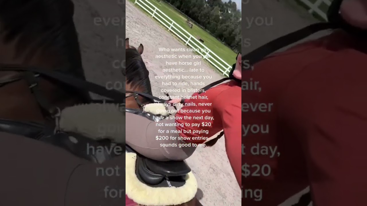 Horse girl aesthetic