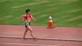 2018年　茨城県県北地区高校総体女子5000mW決勝