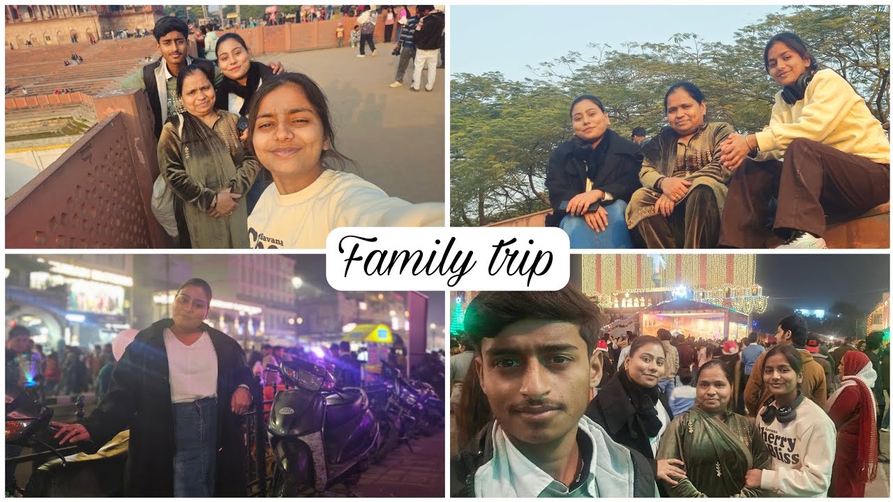 ||Family trip ✨🧿||#trending#viral video#YouTube#family trip #enjoy#Lucknow#day#Christmas#familytime 