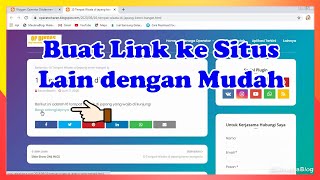 Cara Buat Link ke Situs Lain di Blogger Mudah Terbaru 2020