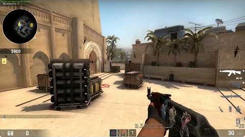 CS: GO Mirage CT Spawn Smoke
