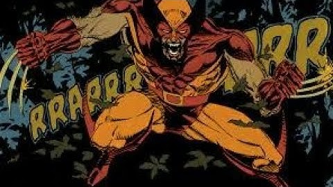 Wolverine orange Style with materials and aura DC Universe Online Dcuo