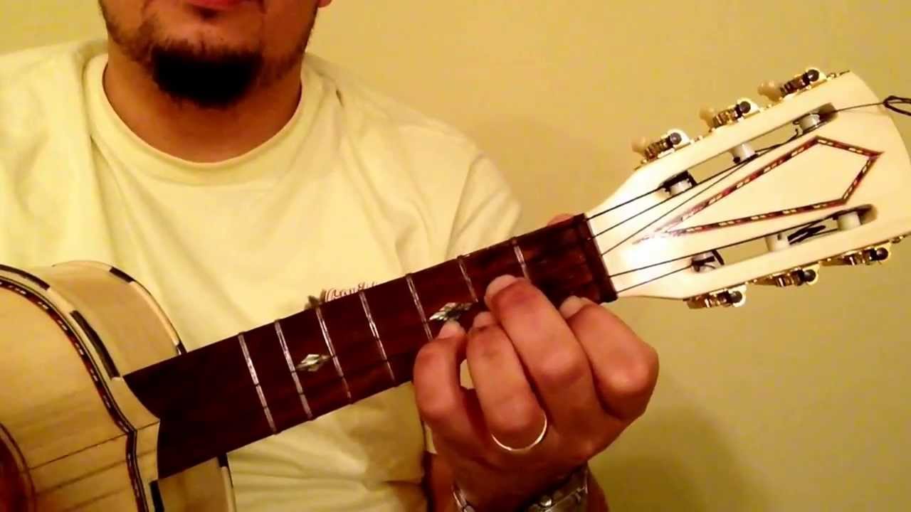 Como Tocar Vihuela "Circulo de RE" YouTube